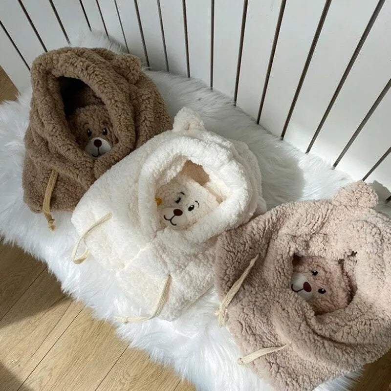 Cute Bear Hoodie For Girls